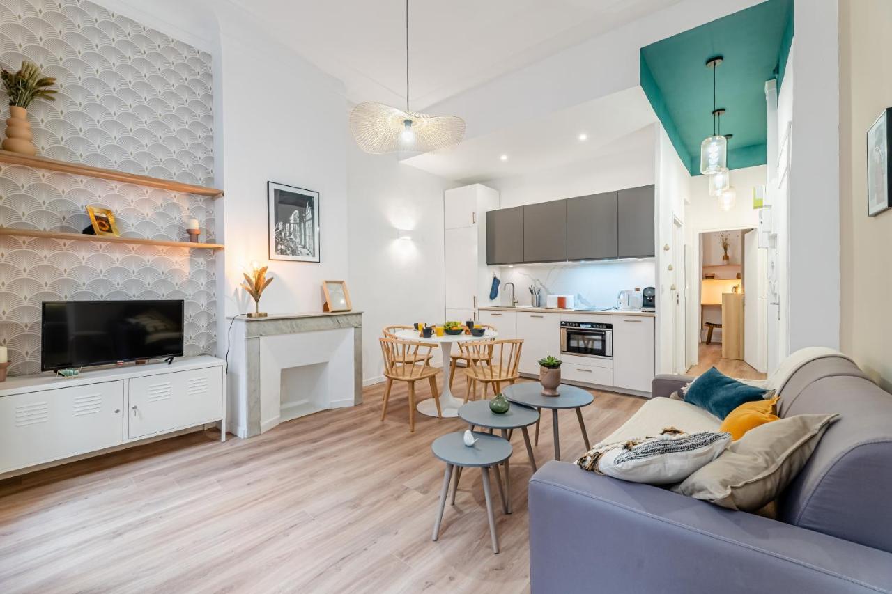 T3 Tout Confort, Moderne, En Centre Ville Marseille Kültér fotó